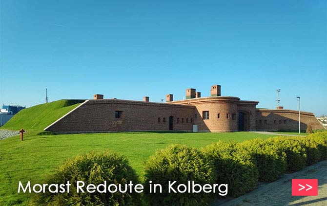 Morast Redoute in Kolberg