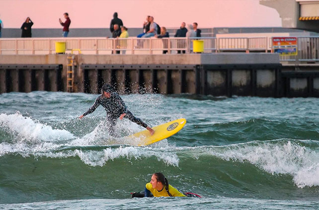 surfing kolberg